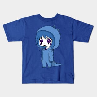 candy pop dinosaur chibi Kids T-Shirt